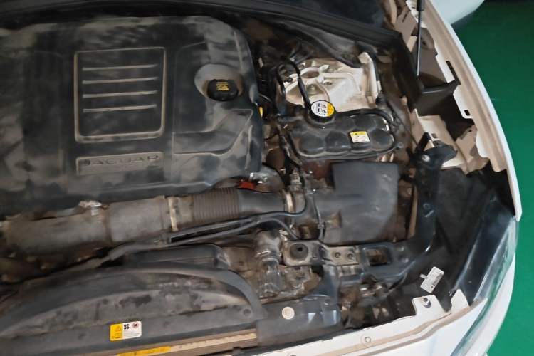 Used Jaguar F-PACE 2018 2.0T Four-Wheel Drive Urban Luxury Edition Engine Bay Left