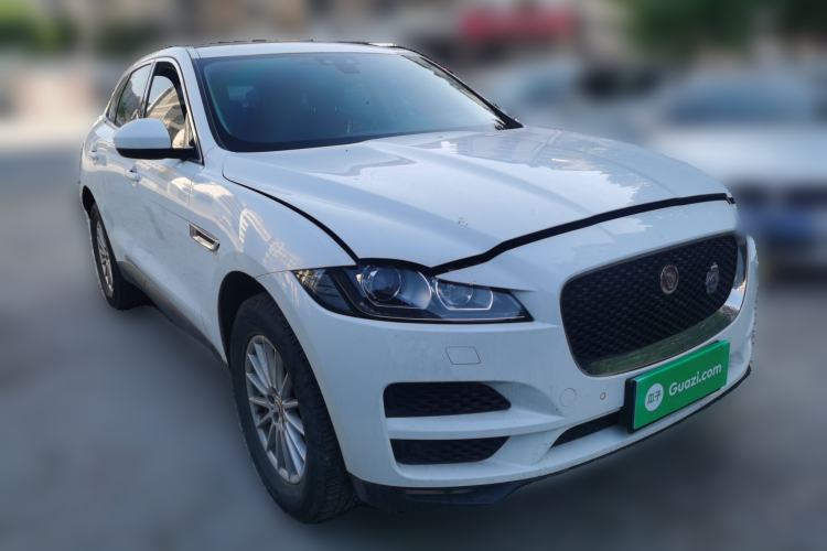 Used Jaguar F-PACE 2018 2.0T Four-Wheel Drive Urban Luxury Edition Front Right 45 Deg