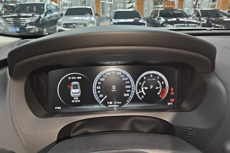 Used Jaguar F-PACE 2018 2.0T All-Wheel Drive R-Sport Sport Edition Instrument Cluster
