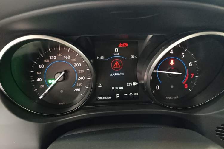 Used Jaguar F-PACE 2018 2.0T Four-Wheel Drive Urban Luxury Edition Instrument Cluster