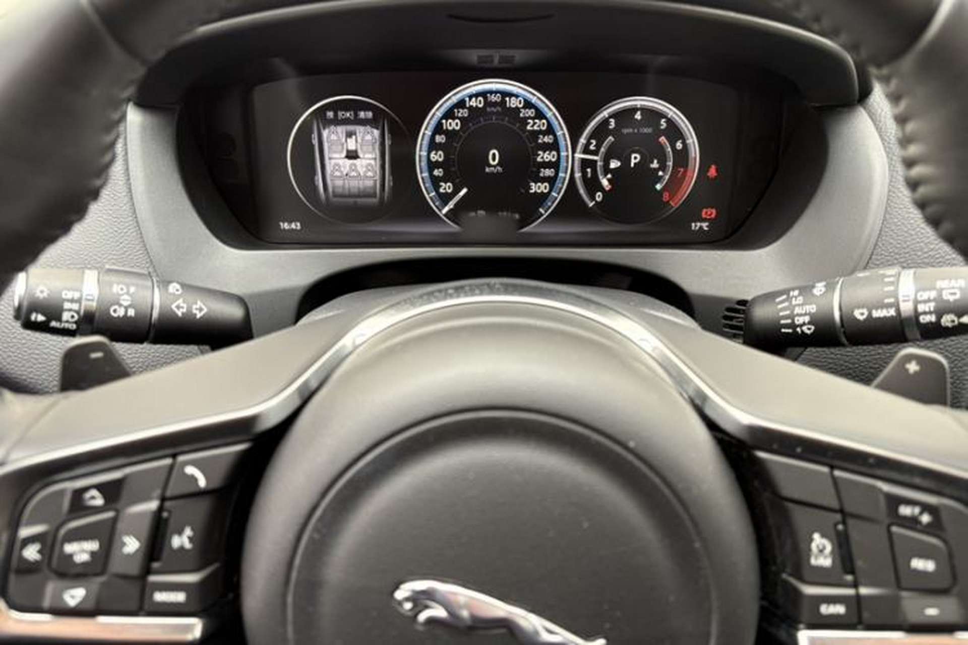 Used Jaguar F-PACE 2018 2.0T Four-Wheel Drive Urban Luxury Edition Instrument Cluster