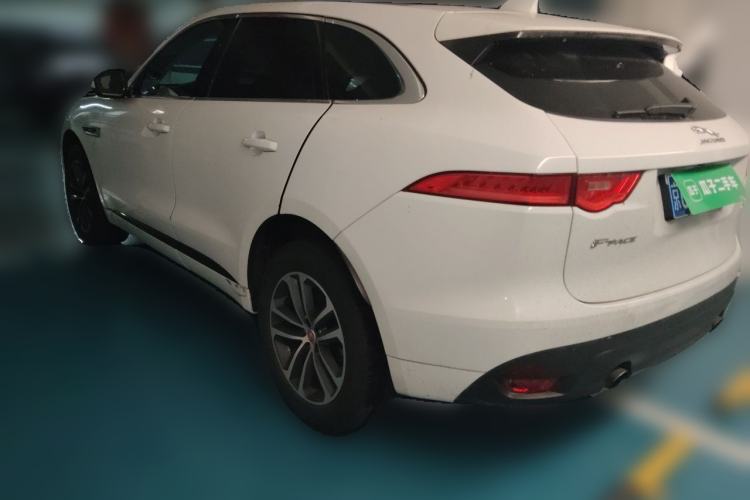 Used Jaguar F-PACE 2018 2.0T All-Wheel Drive R-Sport Sport Edition Rear Left 45 Deg
