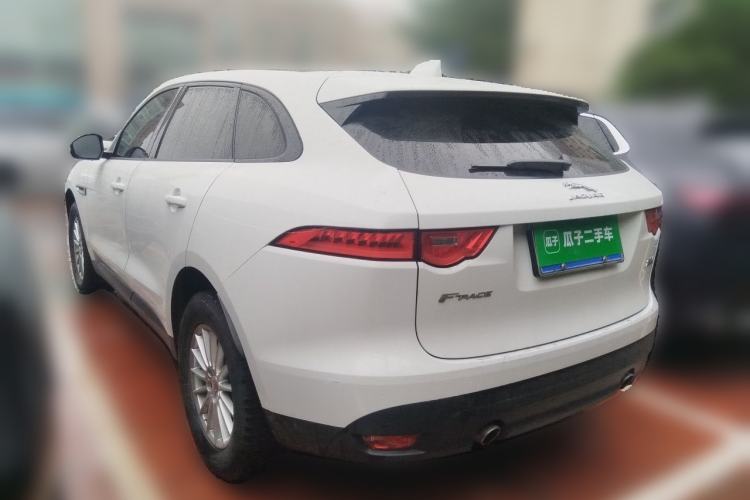 Used Jaguar F-PACE 2018 2.0T Four-Wheel Drive Urban Luxury Edition Rear Left 45 Deg