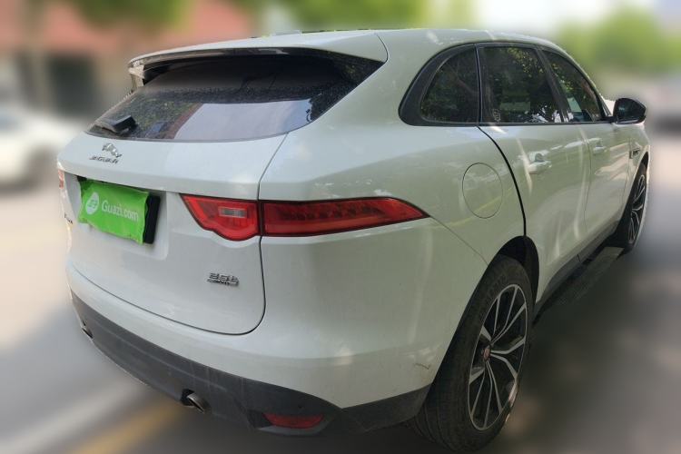 Used Jaguar F-PACE 2018 2.0T Four-Wheel Drive Urban Luxury Edition Rear Right 45 Deg