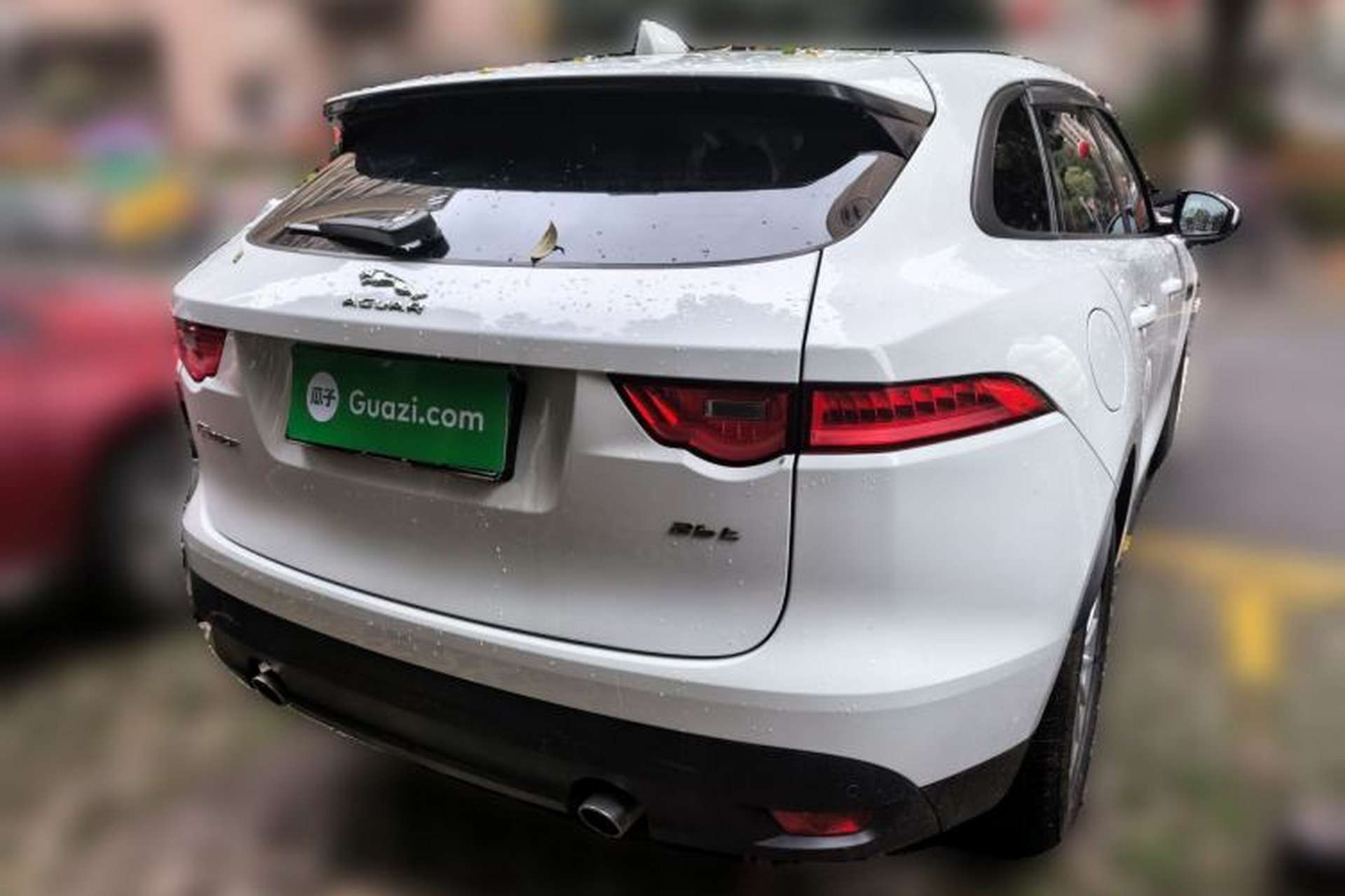 Used Jaguar F-PACE 2018 2.0T Two-Wheel Drive Urban Deluxe Edition Rear Right 45 Deg