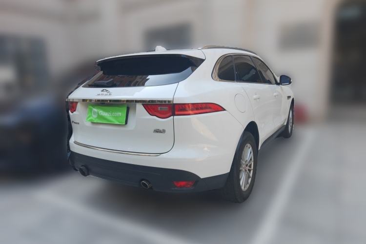 Used Jaguar F-PACE 2018 2.0T Four-Wheel Drive Urban Luxury Edition Rear Right 45 Deg