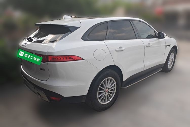 Used Jaguar F-PACE 2018 2.0T Four-Wheel Drive Urban Luxury Edition Rear Right 45 Deg