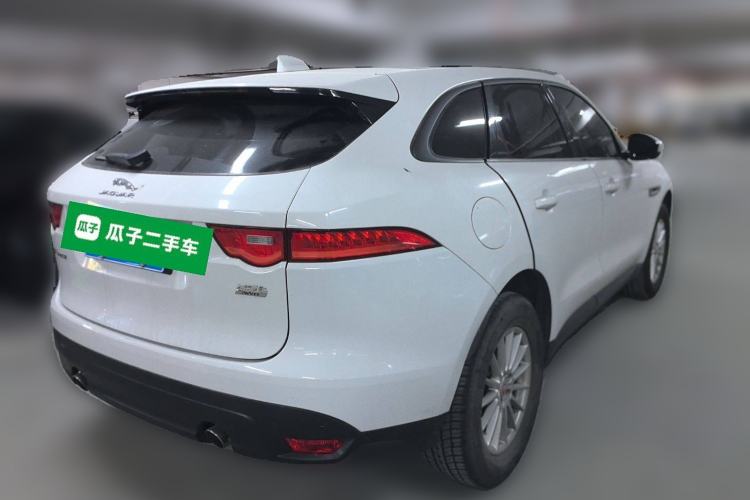 Used Jaguar F-PACE 2018 2.0T Four-Wheel Drive Urban Luxury Edition Rear Right 45 Deg