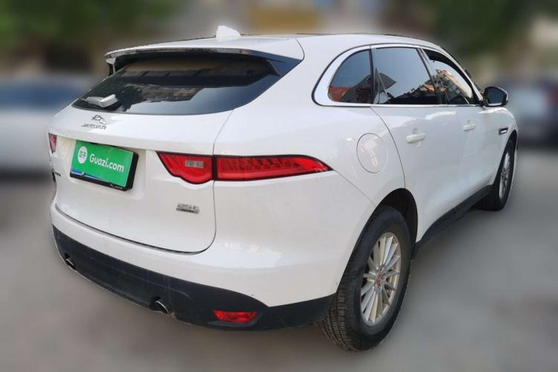 Used Jaguar F-PACE 2018 2.0T Four-Wheel Drive Urban Luxury Edition Rear Right 45 Deg