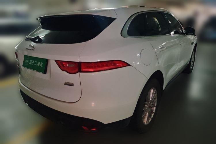 Used Jaguar F-PACE 2018 2.0T Four-Wheel Drive Urban Luxury Edition Rear Right 45 Deg