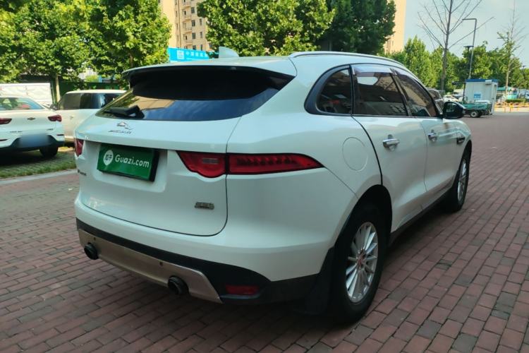 Used Jaguar F-PACE 2018 2.0T Four-Wheel Drive Urban Luxury Edition Rear Right 45 Deg