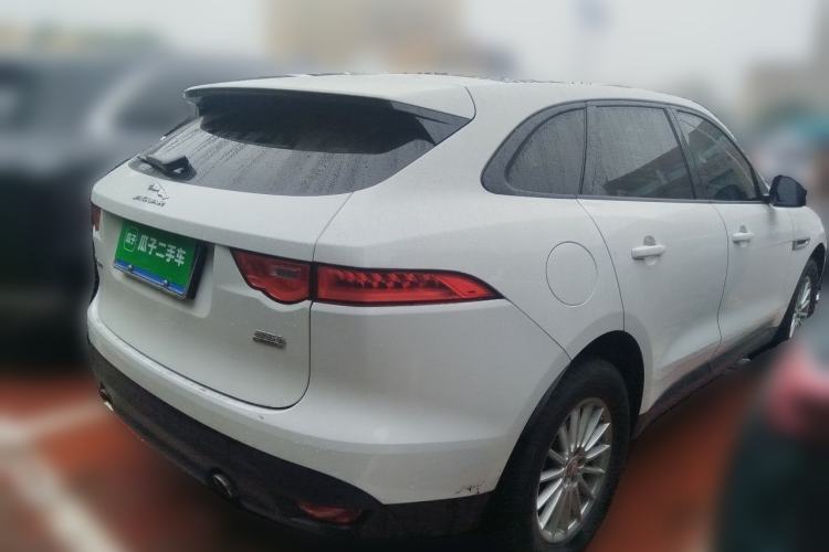 Used Jaguar F-PACE 2018 2.0T Four-Wheel Drive Urban Luxury Edition Rear Right 45 Deg