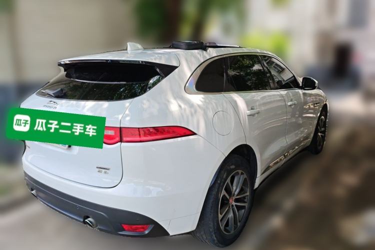 Used Jaguar F-PACE 2018 2.0T Four-Wheel Drive Urban Luxury Edition Rear Right 45 Deg