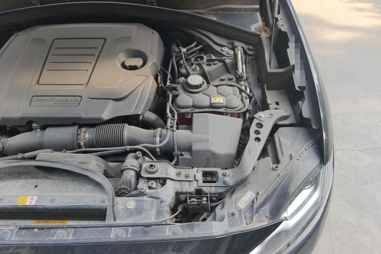 Used Jaguar F-PACE 2019 2.0T All-Wheel Drive R-Sport Sport Edition Engine Bay Left