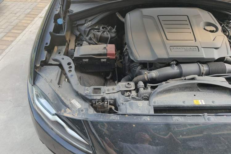 Used Jaguar F-PACE 2019 2.0T All-Wheel Drive R-Sport Sport Edition Engine Bay Right