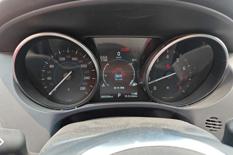 Used Jaguar F-PACE 2019 2.0T Four-Wheel Drive Urban Luxury Edition Instrument Cluster