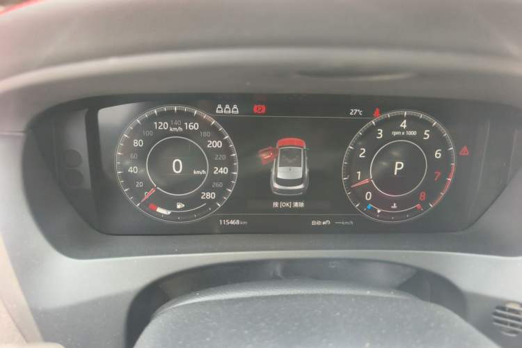 Used Jaguar F-PACE 2019 2.0T Four-Wheel Drive Urban Luxury Edition Instrument Cluster