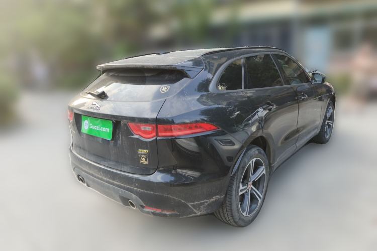 Used Jaguar F-PACE 2019 2.0T All-Wheel Drive R-Sport Sport Edition Rear Right 45 Deg