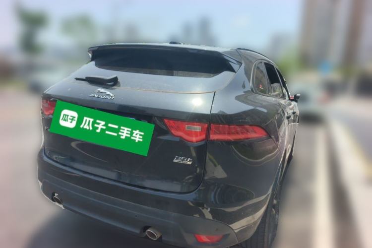 Used Jaguar F-PACE 2019 2.0T Four-Wheel Drive Urban Luxury Edition Rear Right 45 Deg