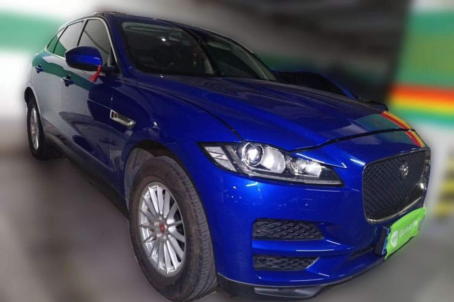Used Jaguar F-PACE 2019 2.0T Four-Wheel Drive Urban Luxury Edition Front Right 45 Deg