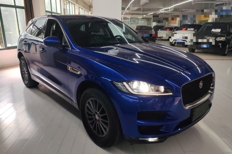Used Jaguar F-PACE 2019 2.0T Four-Wheel Drive Urban Luxury Edition Front Right 45 Deg