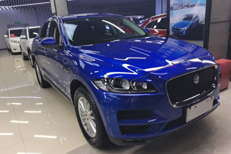 Used Jaguar F-PACE 2019 2.0T Four-Wheel Drive Urban Luxury Edition Front Right 45 Deg