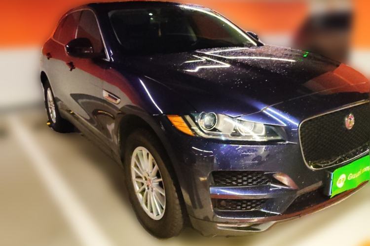 Used Jaguar F-PACE 2019 2.0T Four-Wheel Drive Urban Luxury Edition Front Right 45 Deg