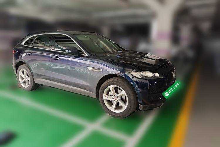 Used Jaguar F-PACE 2019 2.0T Four-Wheel Drive Urban Luxury Edition Front Right 45 Deg