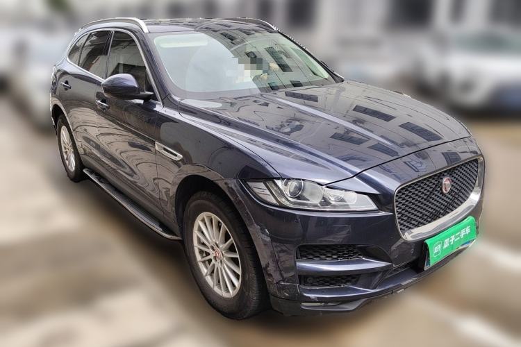 Used Jaguar F-PACE 2019 2.0T Two-Wheel Drive Urban Deluxe Edition Front Right 45 Deg