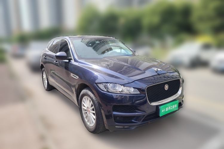 Used Jaguar F-PACE 2019 2.0T Four-Wheel Drive Urban Luxury Edition Front Right 45 Deg