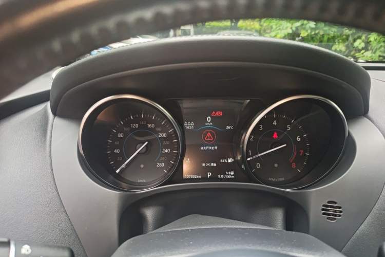 Used Jaguar F-PACE 2019 2.0T Four-Wheel Drive Urban Luxury Edition Instrument Cluster