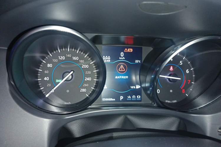 Used Jaguar F-PACE 2019 2.0T Four-Wheel Drive Urban Luxury Edition Instrument Cluster