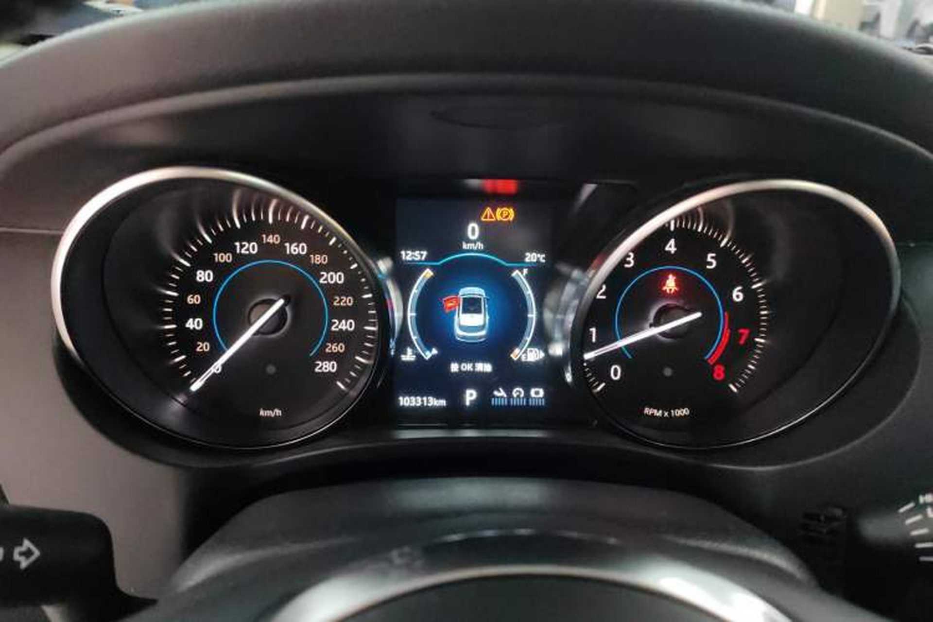 Used Jaguar F-PACE 2019 2.0T Four-Wheel Drive Urban Luxury Edition Instrument Cluster