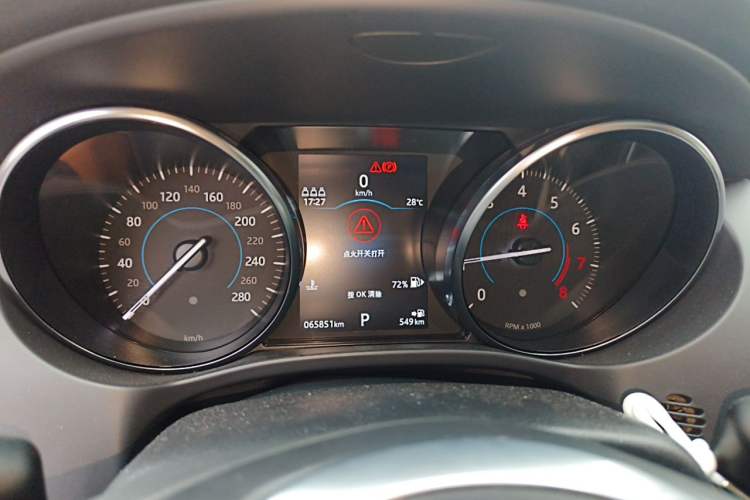 Used Jaguar F-PACE 2019 2.0T Four-Wheel Drive Urban Luxury Edition Instrument Cluster