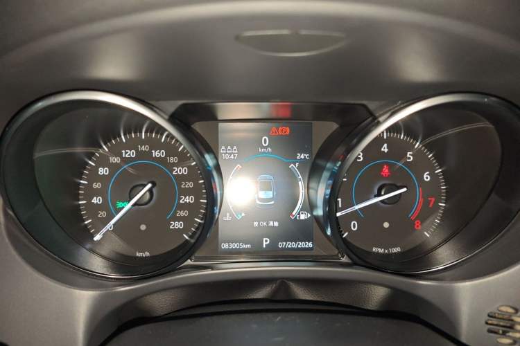 Used Jaguar F-PACE 2019 2.0T Four-Wheel Drive Urban Luxury Edition Instrument Cluster