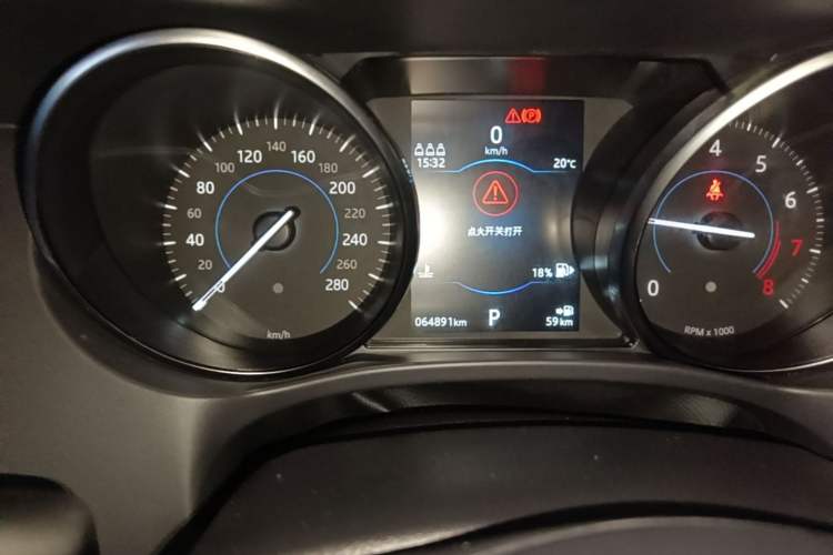 Used Jaguar F-PACE 2019 2.0T Four-Wheel Drive Urban Luxury Edition Instrument Cluster