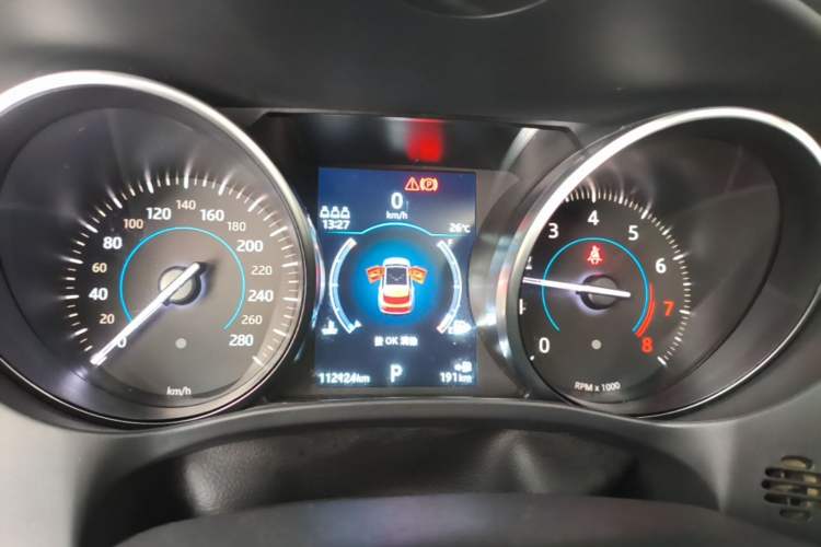 Used Jaguar F-PACE 2019 2.0T Four-Wheel Drive Urban Luxury Edition Instrument Cluster