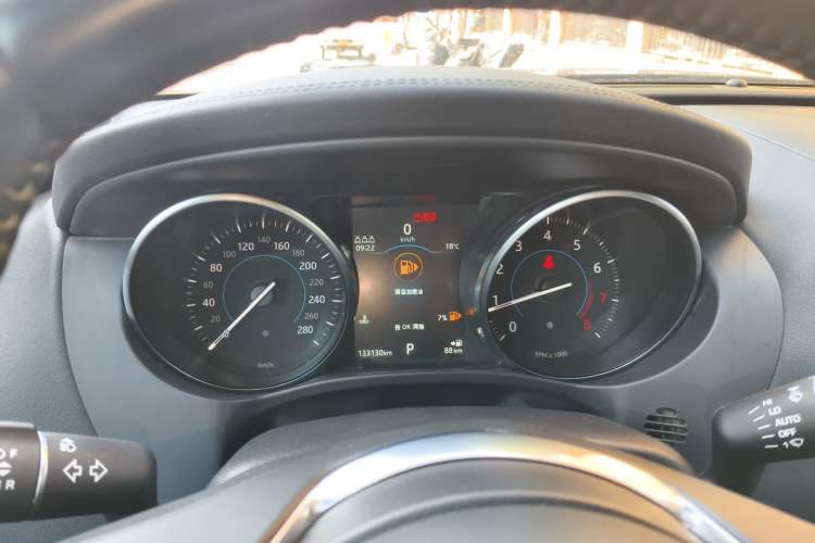 Used Jaguar F-PACE 2019 2.0T Four-Wheel Drive Urban Luxury Edition Instrument Cluster
