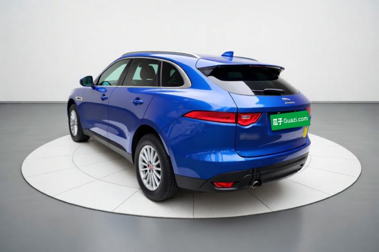 Used Jaguar F-PACE 2019 2.0T Four-Wheel Drive Urban Luxury Edition Rear Left 45 Deg
