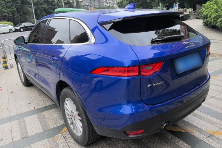 Used Jaguar F-PACE 2019 2.0T Two-Wheel Drive Urban Deluxe Edition Rear Left 45 Deg