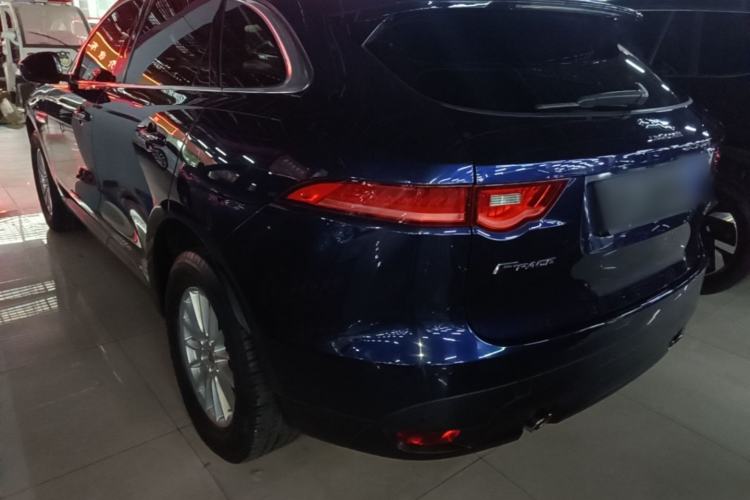 Used Jaguar F-PACE 2019 2.0T Four-Wheel Drive Urban Luxury Edition Rear Left 45 Deg