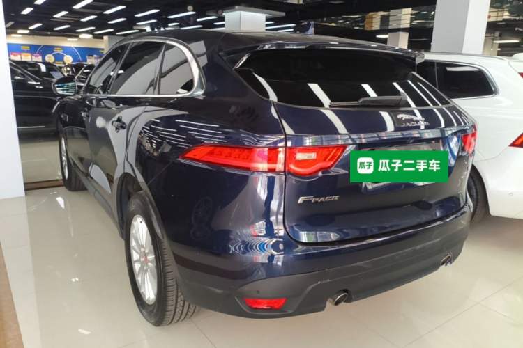Used Jaguar F-PACE 2019 2.0T Four-Wheel Drive Urban Luxury Edition Rear Left 45 Deg