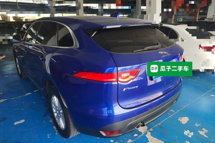 Used Jaguar F-PACE 2019 2.0T All-Wheel Drive R-Sport Sport Edition Rear Left 45 Deg