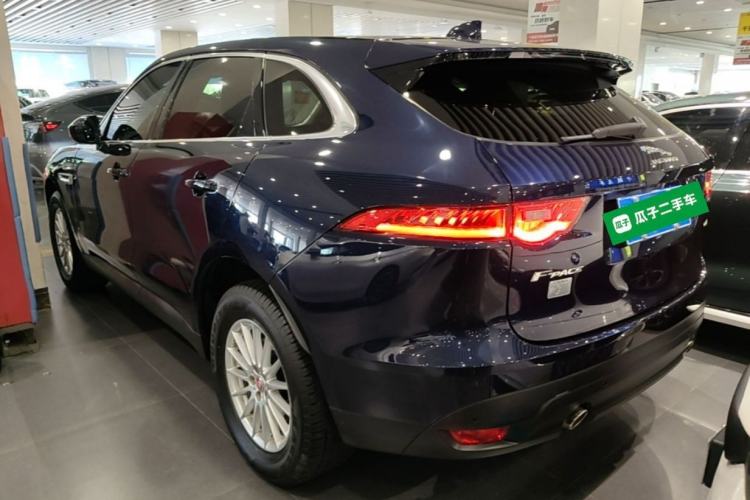 Used Jaguar F-PACE 2019 2.0T Two-Wheel Drive Urban Deluxe Edition Rear Left 45 Deg