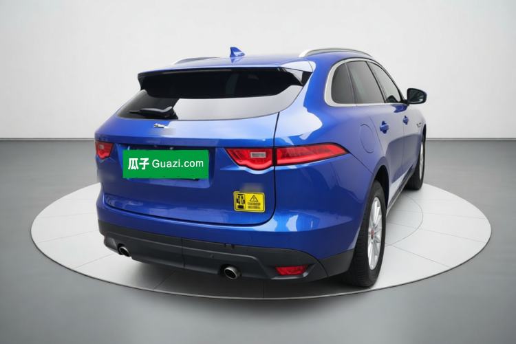 Used Jaguar F-PACE 2019 2.0T Four-Wheel Drive Urban Luxury Edition Rear Right 45 Deg
