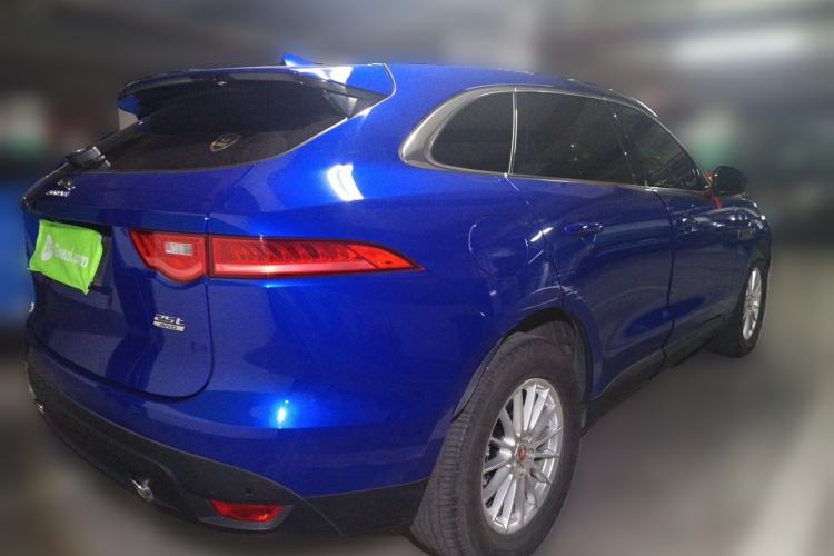 Used Jaguar F-PACE 2019 2.0T Four-Wheel Drive Urban Luxury Edition Rear Right 45 Deg
