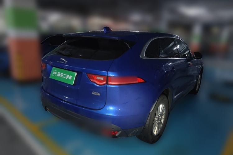 Used Jaguar F-PACE 2019 2.0T Four-Wheel Drive Urban Luxury Edition Rear Right 45 Deg