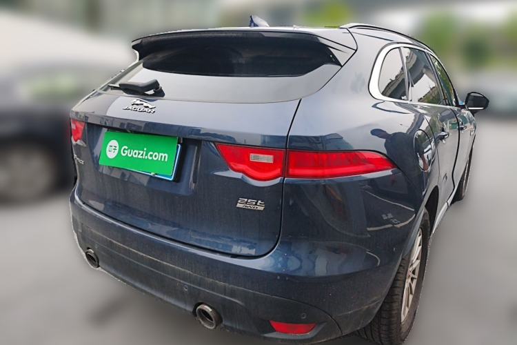 Used Jaguar F-PACE 2019 2.0T Four-Wheel Drive Urban Luxury Edition Rear Right 45 Deg
