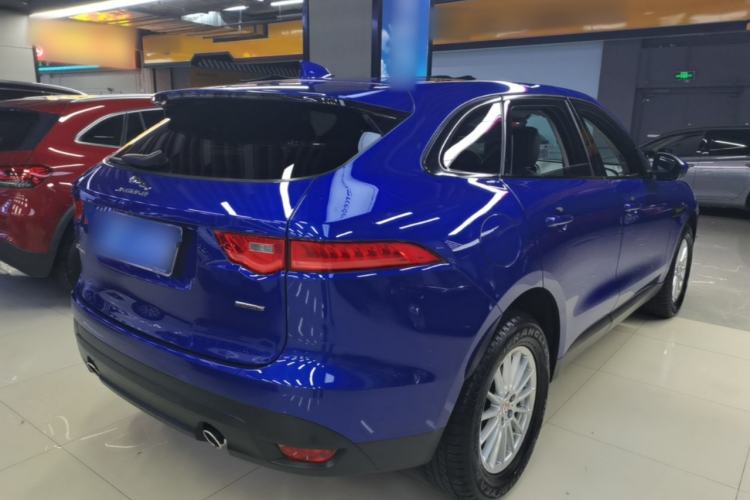 Used Jaguar F-PACE 2019 2.0T Four-Wheel Drive Urban Luxury Edition Rear Right 45 Deg