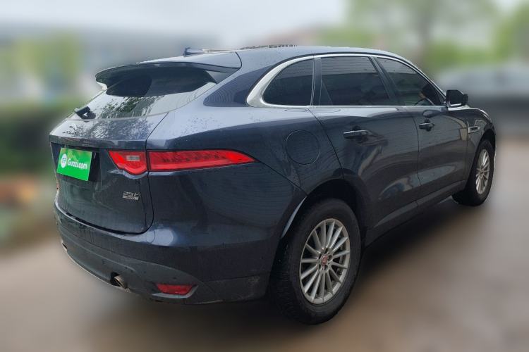 Used Jaguar F-PACE 2019 2.0T Four-Wheel Drive Urban Luxury Edition Rear Right 45 Deg